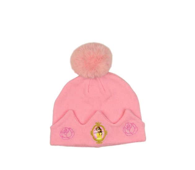 Růžová čepice s princeznou Disney 