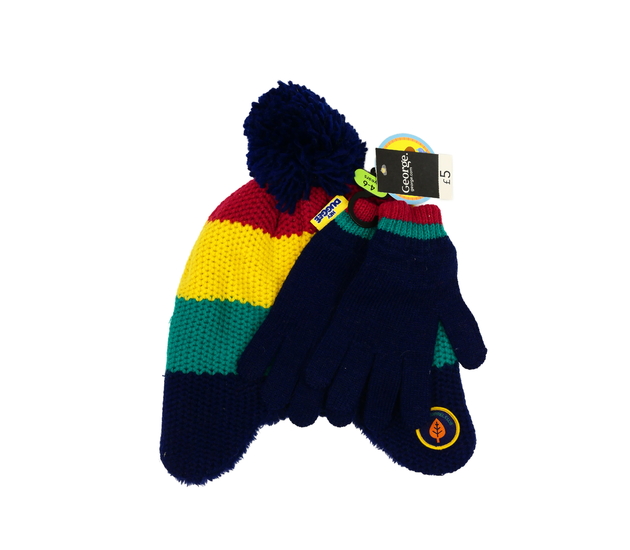 Nová zimní čepice a rukavice Tu