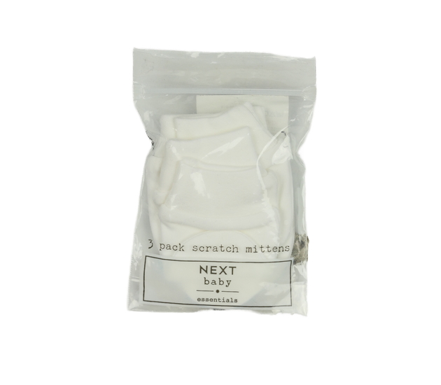 Nové bílé rukavičky 3 páry Next