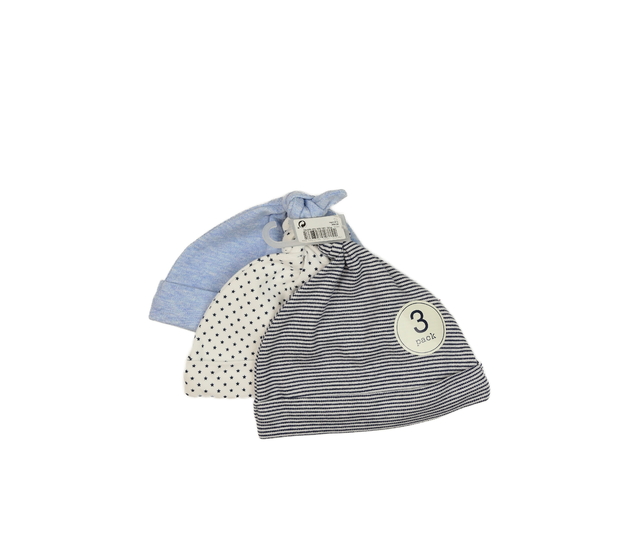 Nové bavlněné čepičky 3 ks Next