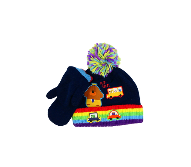 Modrá čepice a rukavice Hey Duggee 