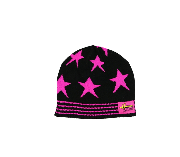 Černo-růžová čepice Hannah Montana Disney