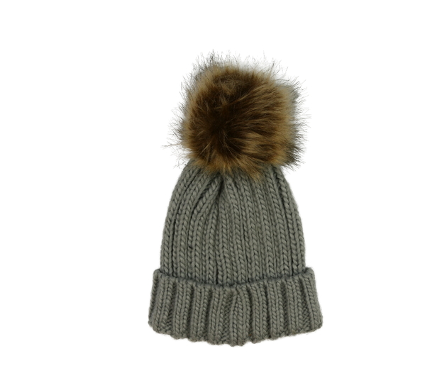 Šedá zimní čepice Beechfield