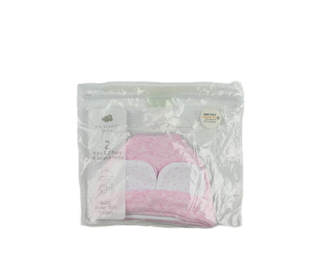 Nové 2 čepice a 2 páry rukavic Primark