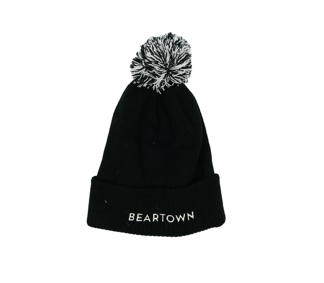 Černá čepice s nápisem Beechfield 