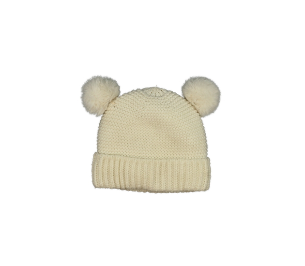 Krémová čepice bavlněná podšívka F&F