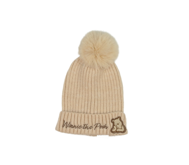 Hnědá čepice Medvídek Pú Disney Primark 