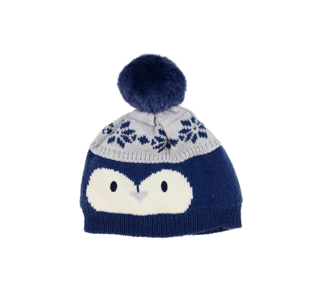 Modrá zimní čepice George