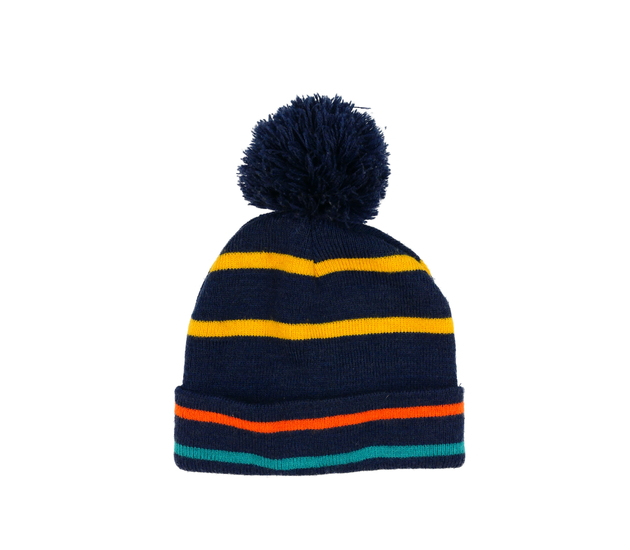 Modrá pruhovaná čepice Primark 