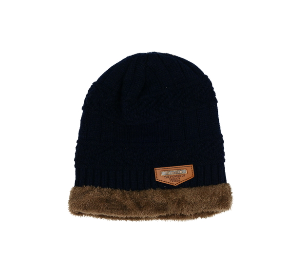 Modrá zimní čepice 