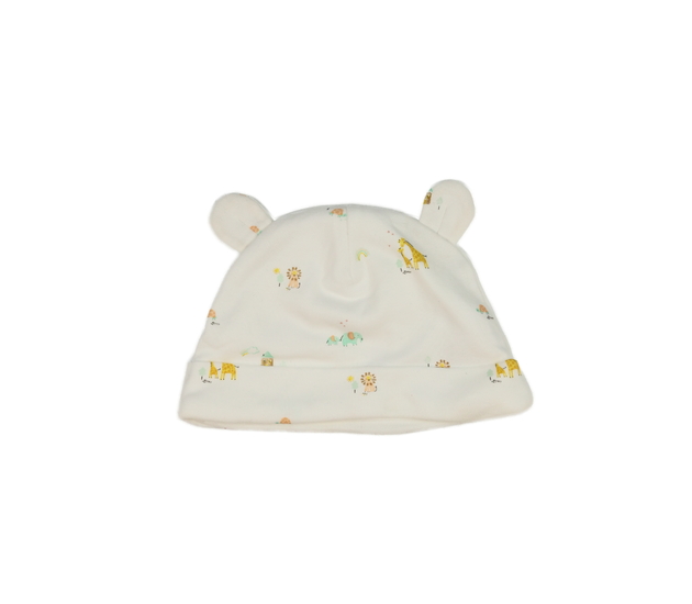 Bílá bavlněná čepička Next