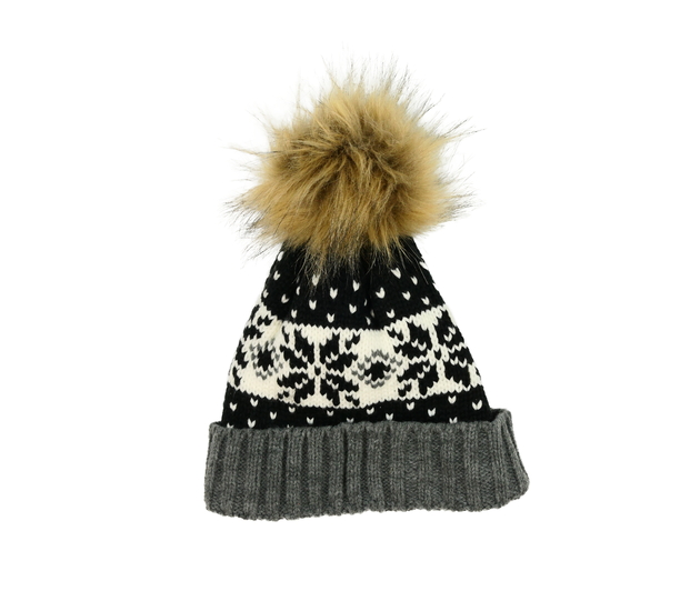 Vzorovaná zimní čepice Mountain Warehouse