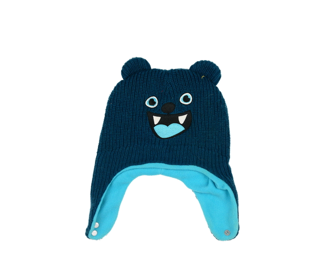 Modrá čepice s čumáčkem Decathlon