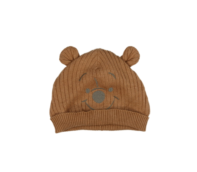 Hnědá čepice s podšívkou Disney 