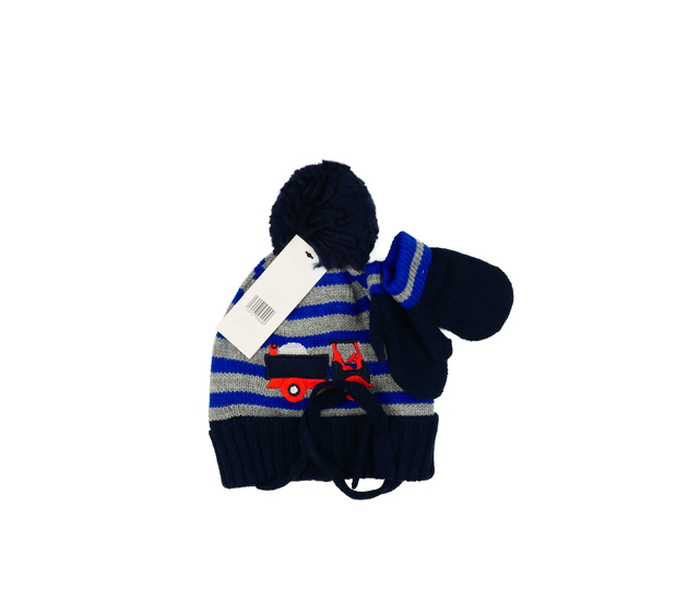 Nová zimní čepice a palčáky 