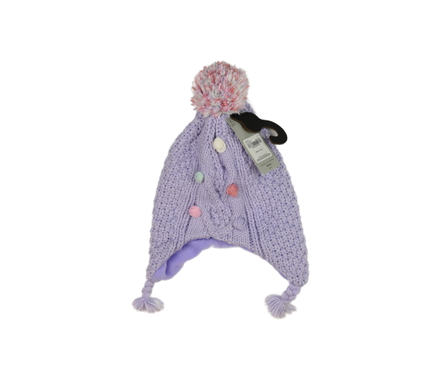 Nová fialová zimní čepice Tu 