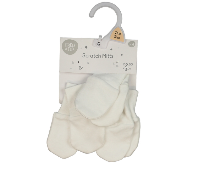 Nové rukavičky proti škrábání 3 páry F&F