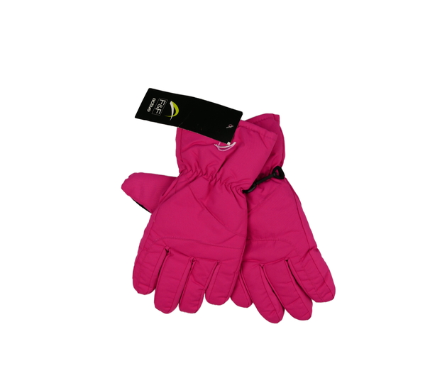 Nové růžové lyžařské rukavice F&F