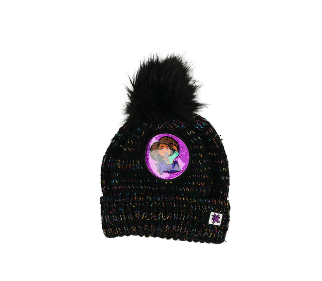 Černá lesklá čepice George