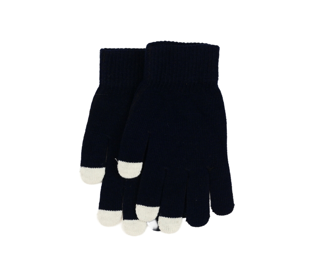 Tmavě modré rukavice 