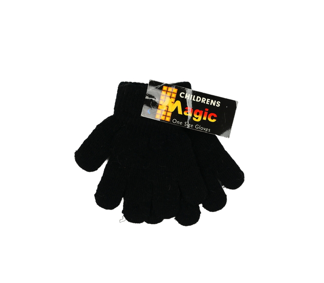 Nové černé rukavice 