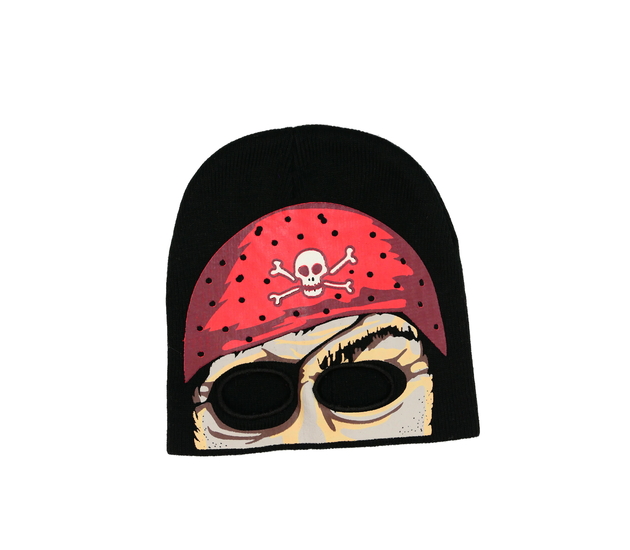 Černá pirátská čepice 