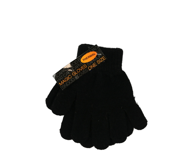 Nové černé rukavice 