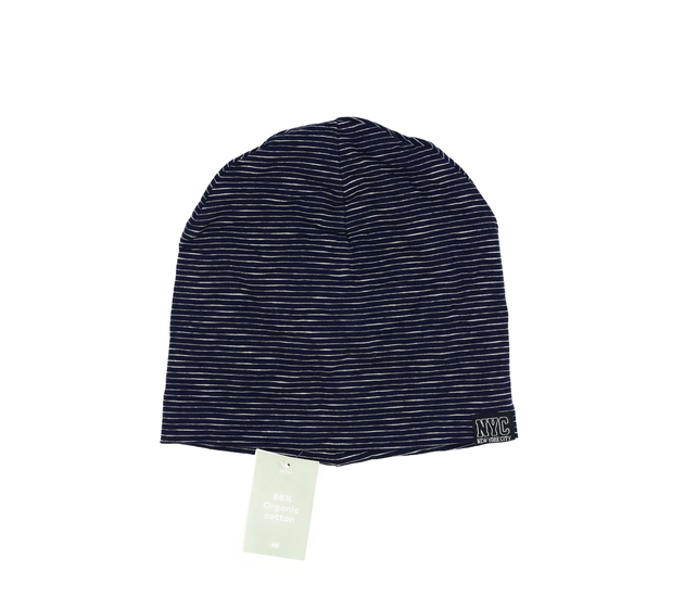 Nová modrá pruhovaná čepice H&M