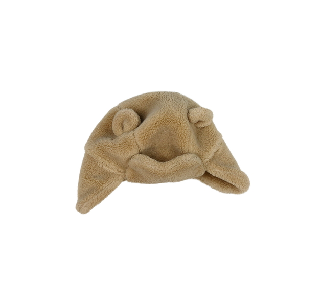 Hnědá beránková ušanka Tu 