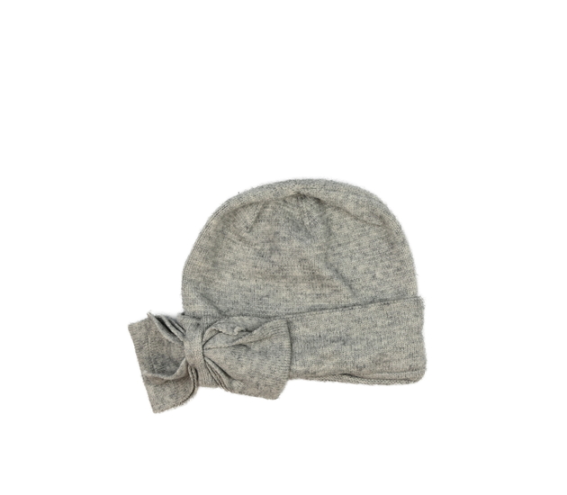 Šedá čepice s mašlí Primark 