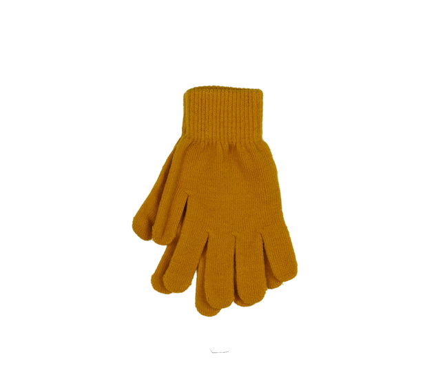 Žluté rukavice vel. 176 - dospělé 