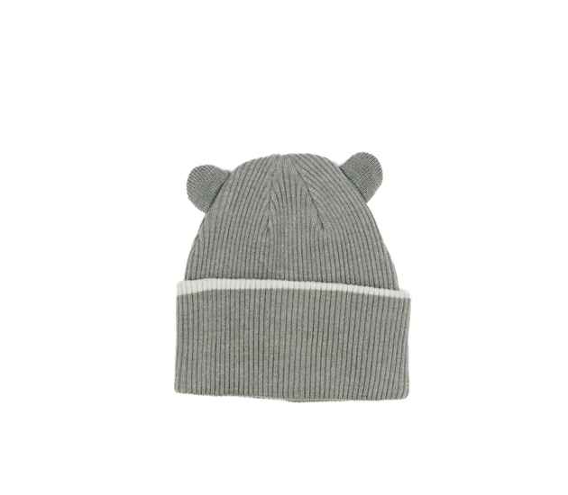 Šedá čepice s oušky George