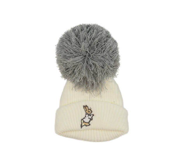 Krémová čepice Králíček Petr