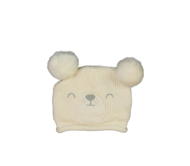 Krémová čepice s čumáčkem George