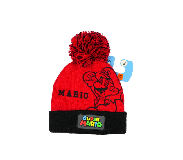 Nová červená čepice Mario Primark