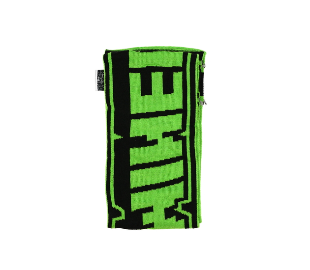 Zeleno-černá šála Minecraft George