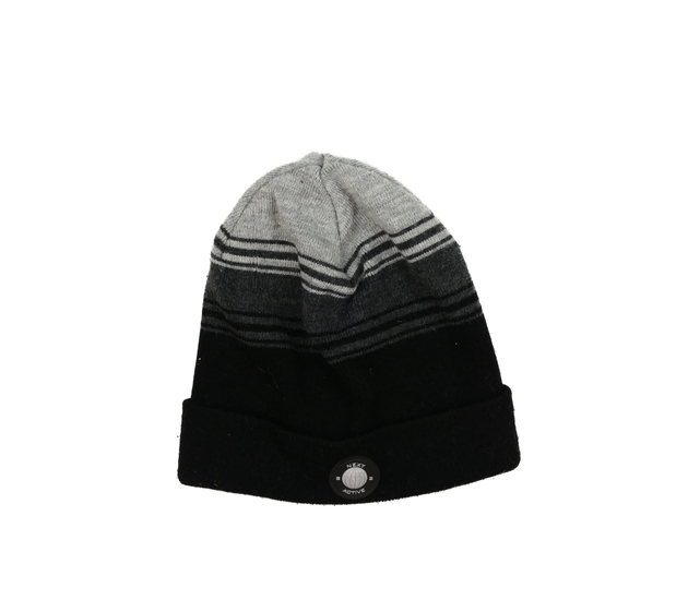 Pruhovaná šedo-černá čepice Next