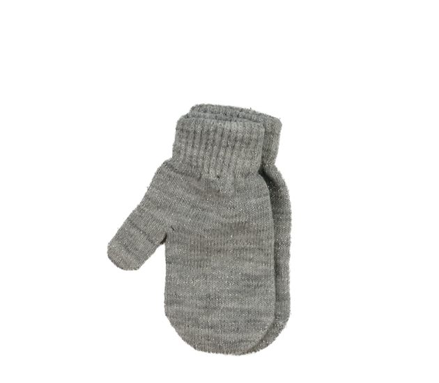 Šedé lesklé palčáky F&F