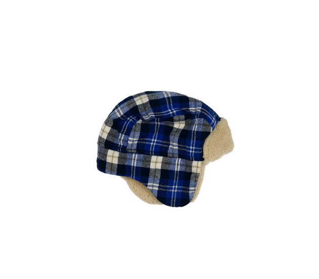 Modrá zimní ušanka George