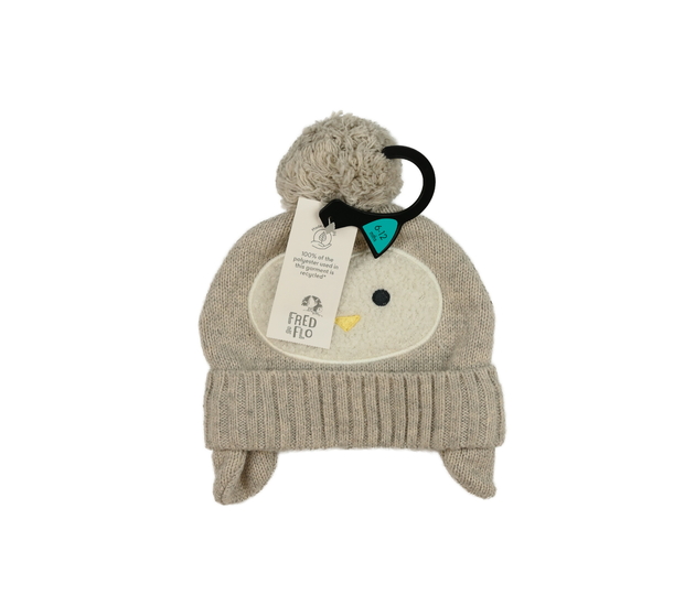 Nová šedá čepice s tučňákem F&F