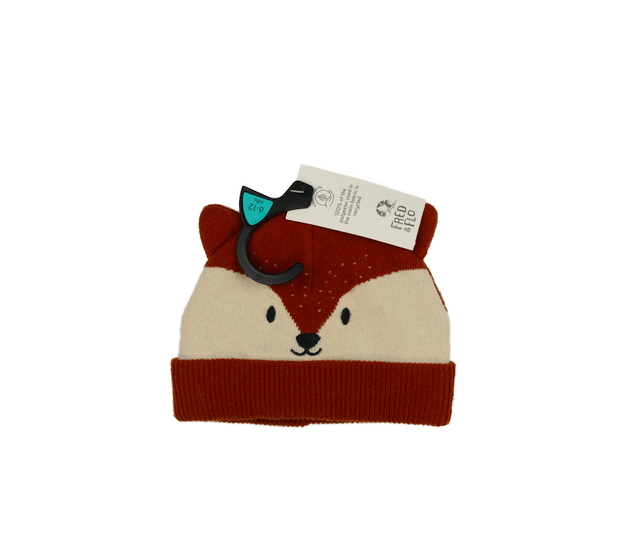 Nová hnědá čepice s liškou F&F