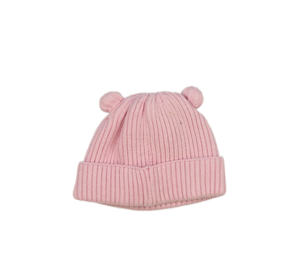 Růžová čepička s oušky Nutmeg