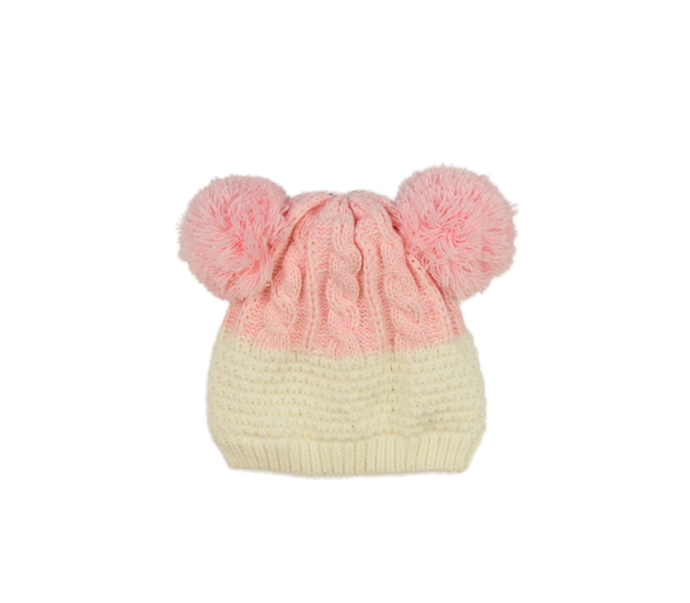 Krémovo-růžová čepice Nutmeg