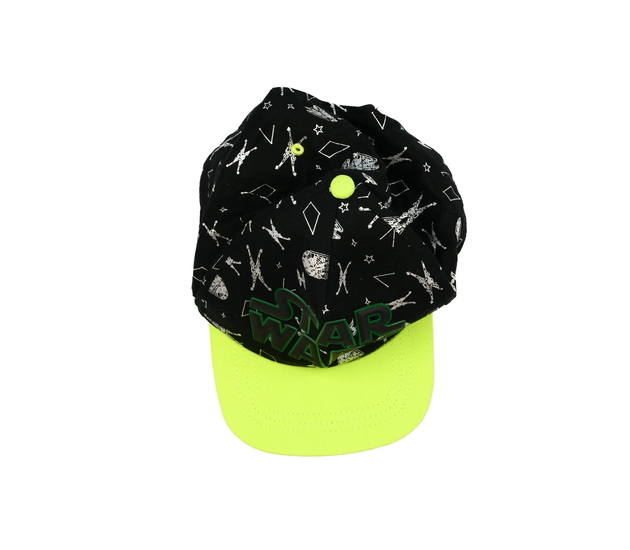 Černo-zelená kšiltovka Star Wars Tu