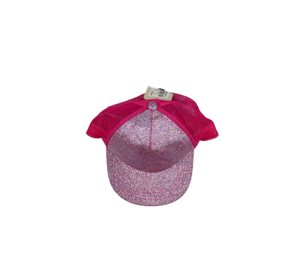 Nová růžová lesklá kšiltovka 