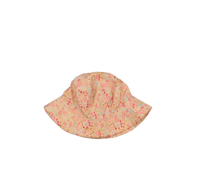 Oranžový květinový klobouk George