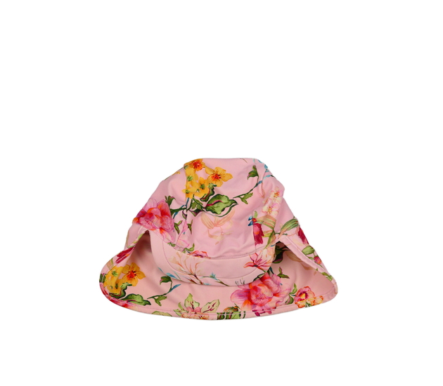 Růžová čepice s ochrannou krku Next