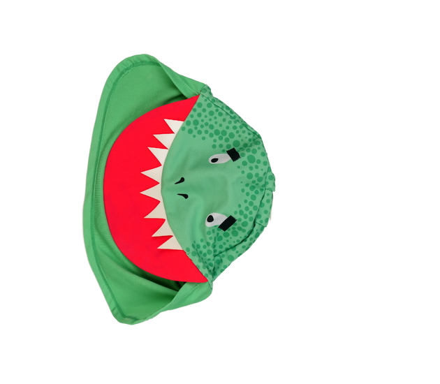 Zelená čepice s ochrannou krku Tu