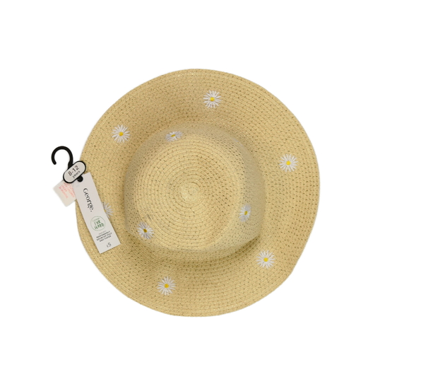 Nový hnědý slaměný klobouk George
