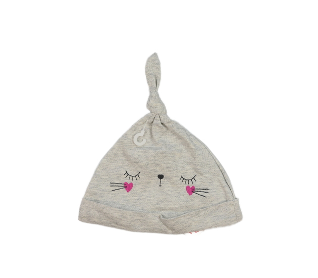 Šedá bavlněná čepice s čumáčkem Bluezoo